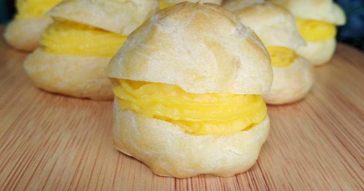 15 Resepi Cream Puff Inti Kastad Yang Sedap Dan Mudah Oleh Komuniti Cookpad Cookpad