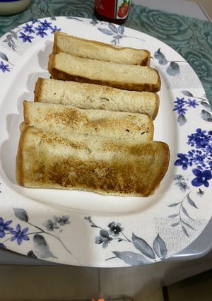 Roll bread ainihin hoton girkin