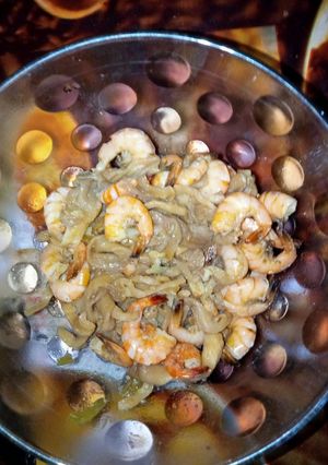 Foto resep Tumisan Udang Jamur Tiram