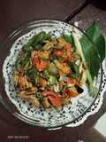 Remis/kerang hijau cabe ijo pedas