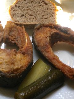 Sült hal, paprikás lisztben sütve (Gluténmentes) recept fotója