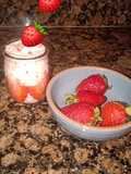 Mousse de fraise رجيم