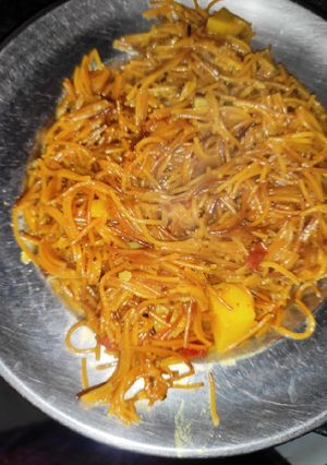 A picture of Namkeen seviyan.