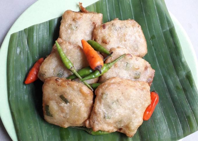 Oncom goreng tepung