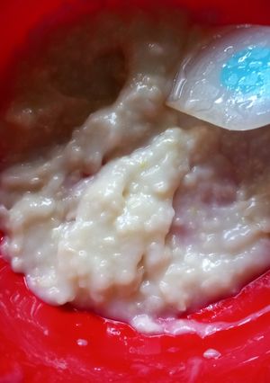 O poză a rețetei Maioneza de usturoi vegetariana/de post.