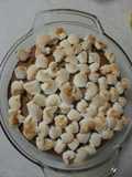 Eggless Banana Yogurt with Marshmallows on top #nomixer
