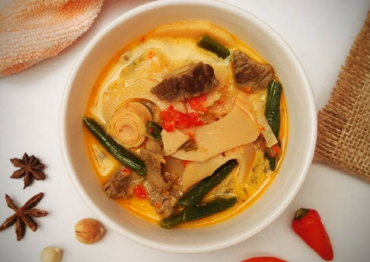 Resep: Gulai Daging Rebung yang Renyah