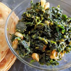 Cholai Bhaji A picture of Cholai Bhaji.
