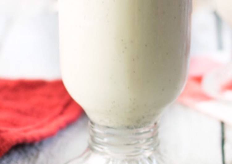 Recipe of Ultimate Vanilla milkshake | Easy Recipe For Collage Students