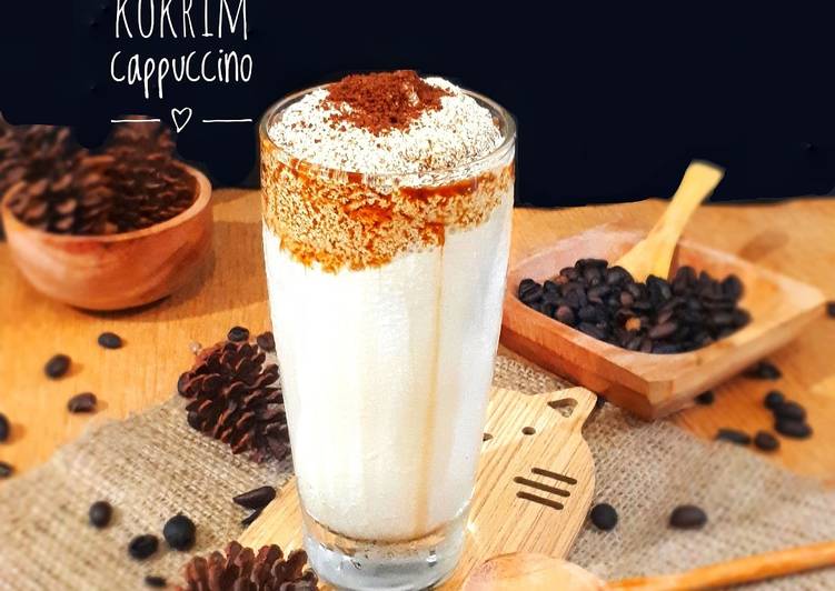 Resep Kokrim cappuccino, Lezat Sekali