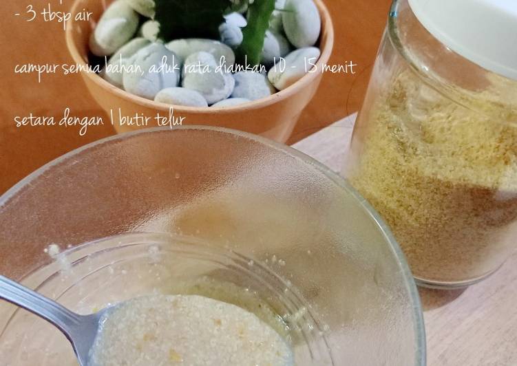 Pengganti telur, egg free menu diet autis