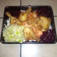 A picture of Father's day feast.