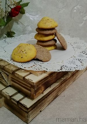 عکسی از دستور کلوچه کنجدی