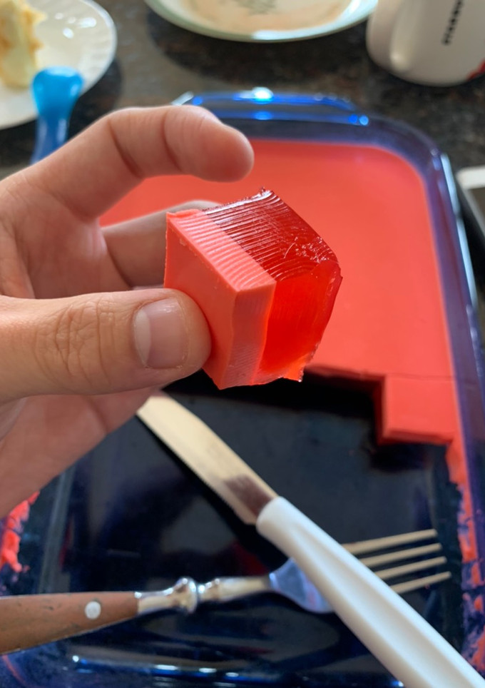 A picture of Split Jello!.