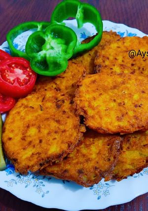 عکسی از دستور کوکو سیب‌ زمینی 🥔