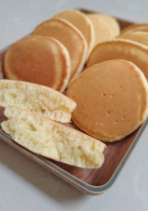 Foto resep Pancake with Coconut Milk (cemilan anak 1 tahun)