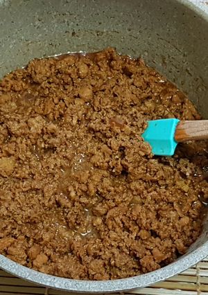 Foto resep Daging Ayam Cincang Kecap Toping Mie