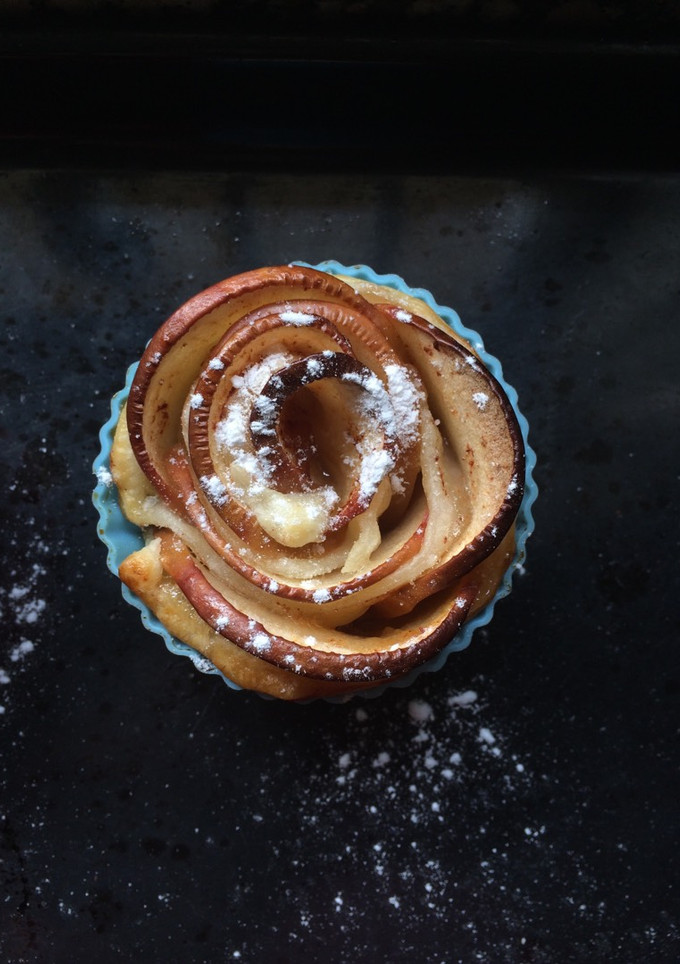 Una foto de Rositas de manzana y canela