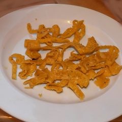 A picture of RIBBON  PAKODA Seraa thool aka Tape Pakoda.