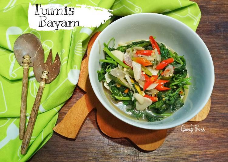 Tumis Bayam