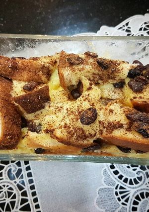 Foto resep Bread pudding