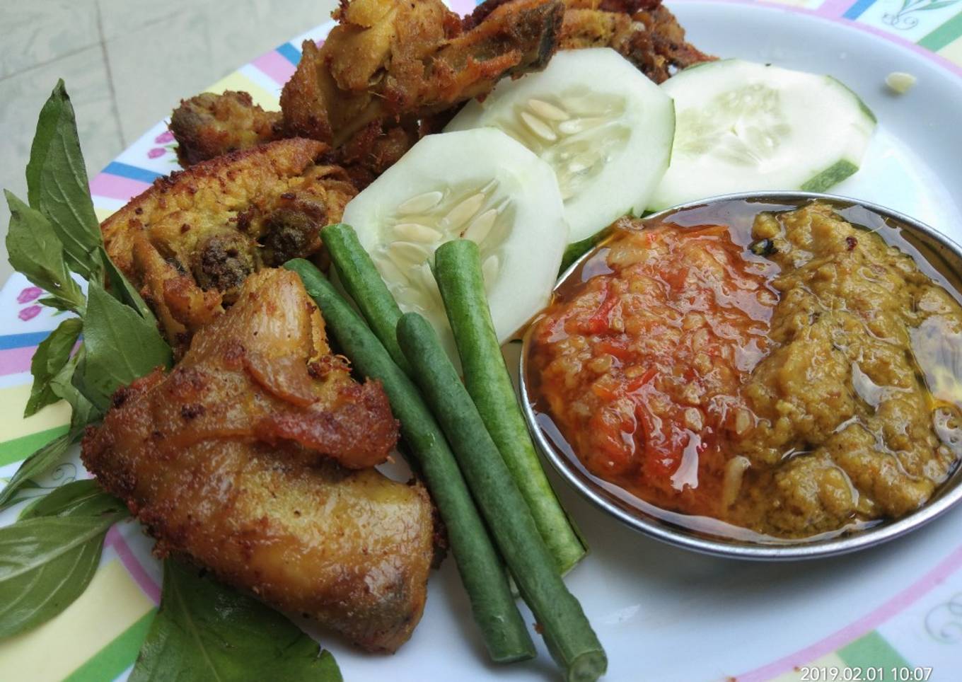 Ayam bumbu bebek