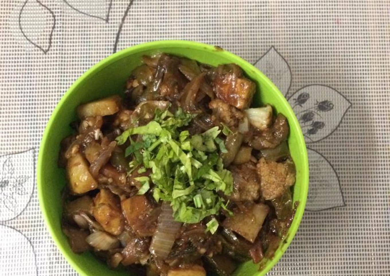 Mixed veg in my style