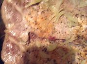 A picture of pork steak