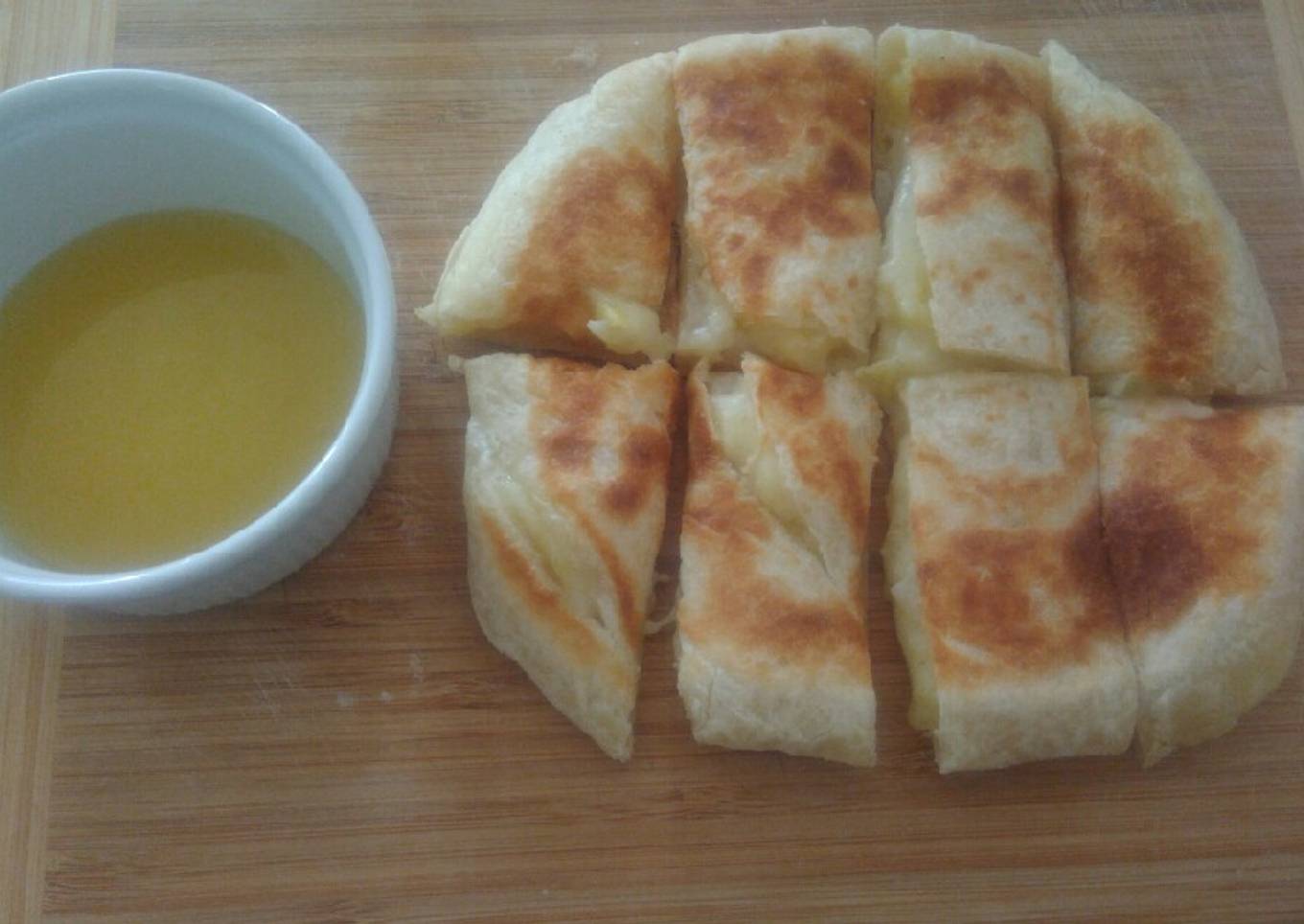 Roti pan kentang keju