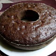 A picture of Bolu Pisang Coklat kukus No mixer😉😘.