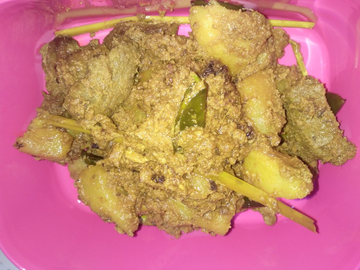 Cara Gampang Membuat Rendang daging kentang Anti Gagal