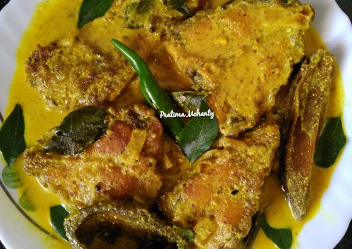 Fish in Tangy Mustard Sauce