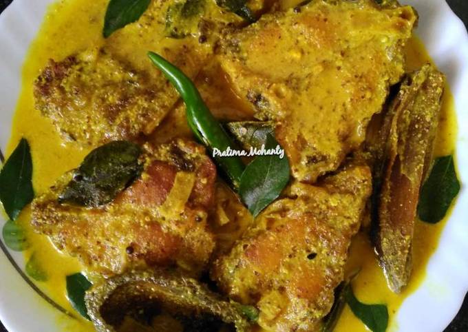 Fish in Tangy Mustard Sauce