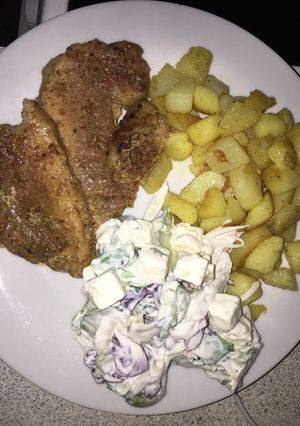Zacskóban sült hús recept fotója