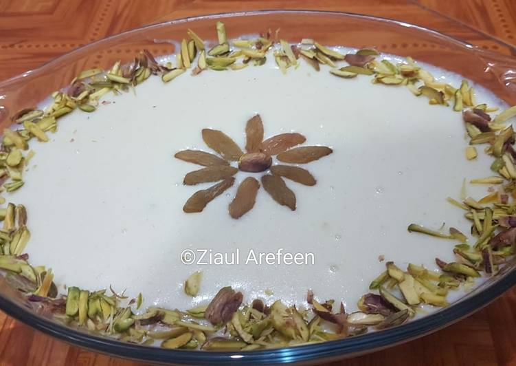 Recipe of Ultimate Zafrani Khoya Kheer