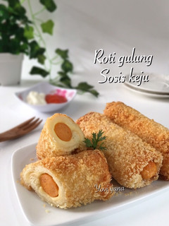 Foto resep Roti gulung Sosis Keju