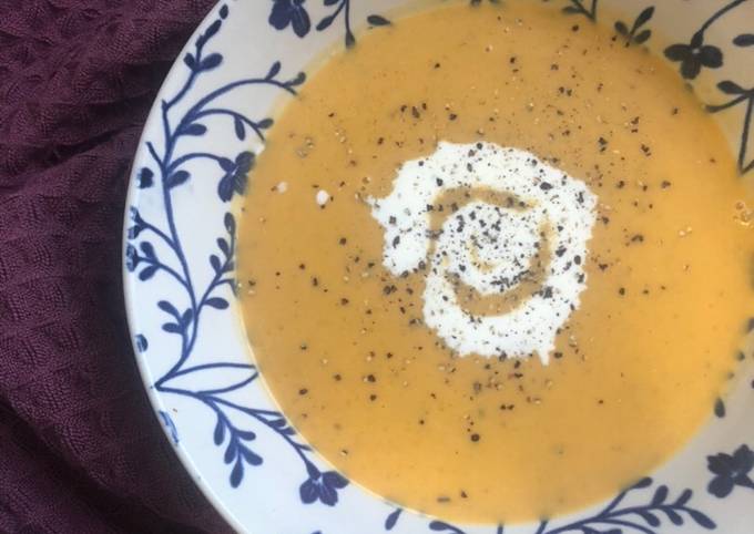 Simple Way to Prepare Jamie Oliver Roasted Butternut Soup