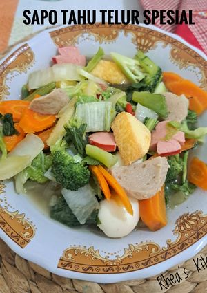 Foto resep Sapo Tahu Spesial