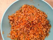 Una foto di carota orzo