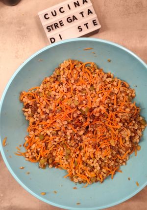Foto di #99👩🏻‍🍳 Orzo Perlato con Legumi e Carote