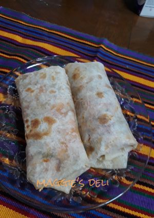 Una foto de Burritos de huevo con todo