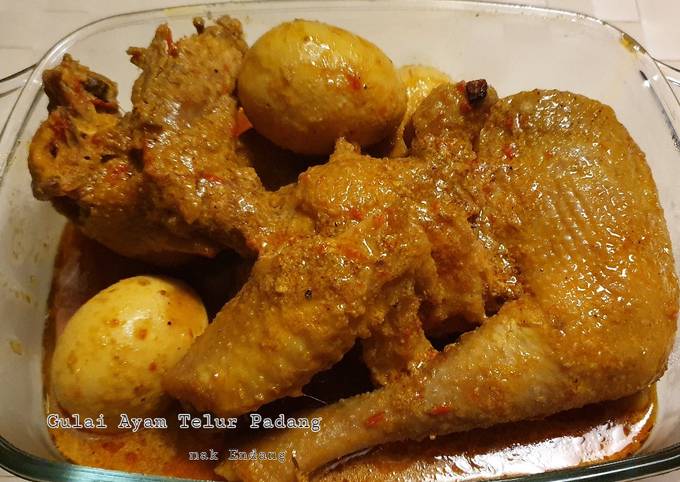 Mudah Banget Memasak Resep Gulai Ayam Telur Padang