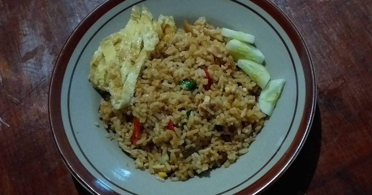 Resep Nasi Goreng Ayam Suwir Kubis Kecap Oleh Agustina Dwiari Cookpad