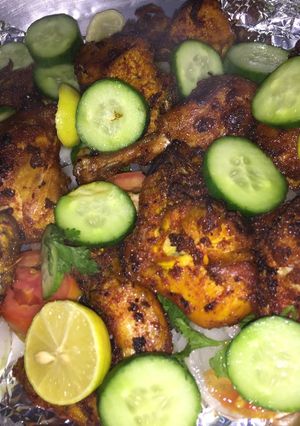 صورة لوصفة دجاج محمر