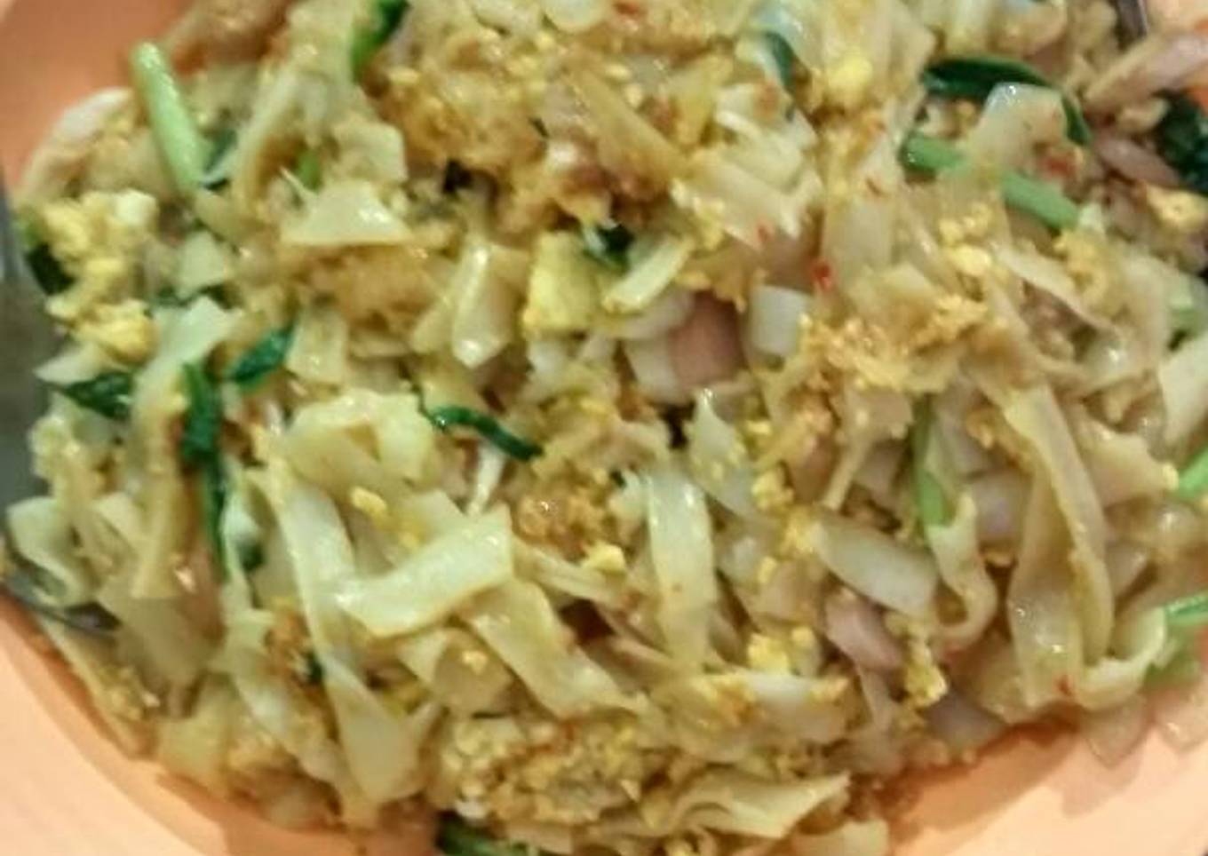 Kwetiaw goreng ala rumahan