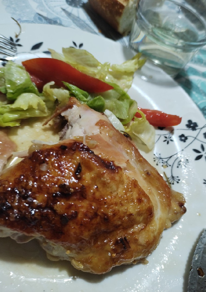 Una foto de Pollo alimonado
