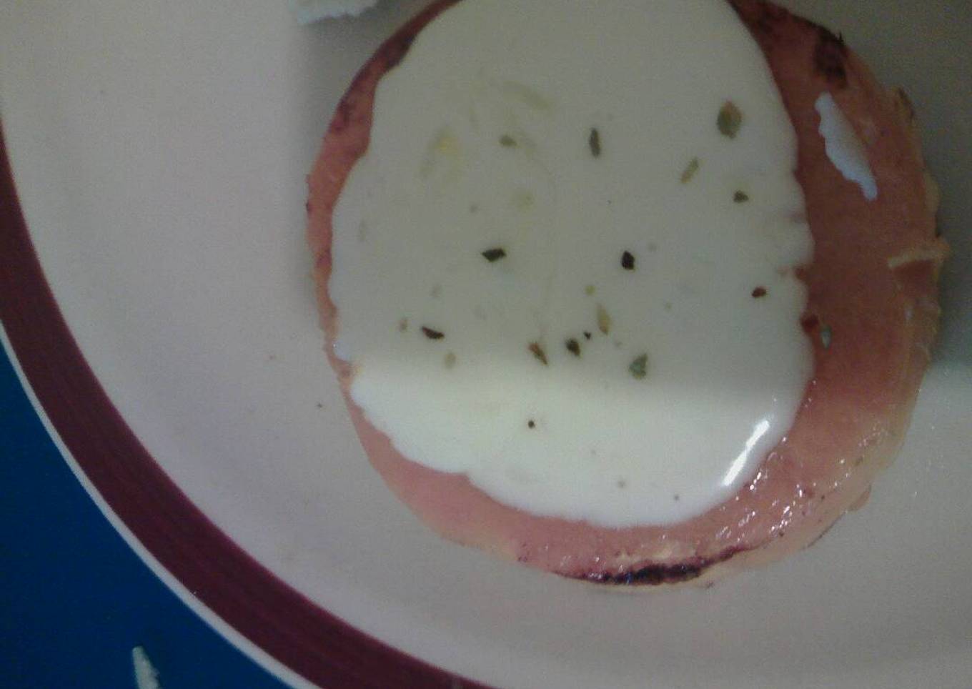 Calabaza con queso derretido
