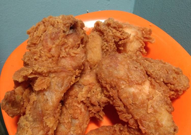 Langkah Mudah untuk Menyiapkan Ayam Goreng Fried Chicken ala KFC Anti Gagal