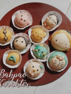 Foto resep Bakpau Karakter