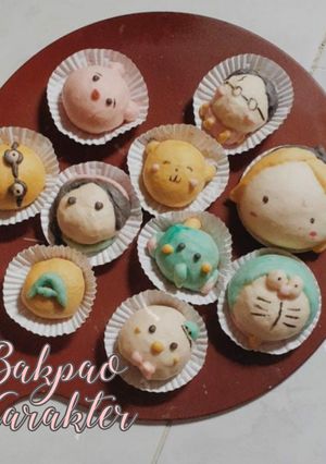 Foto resep Bakpau Karakter